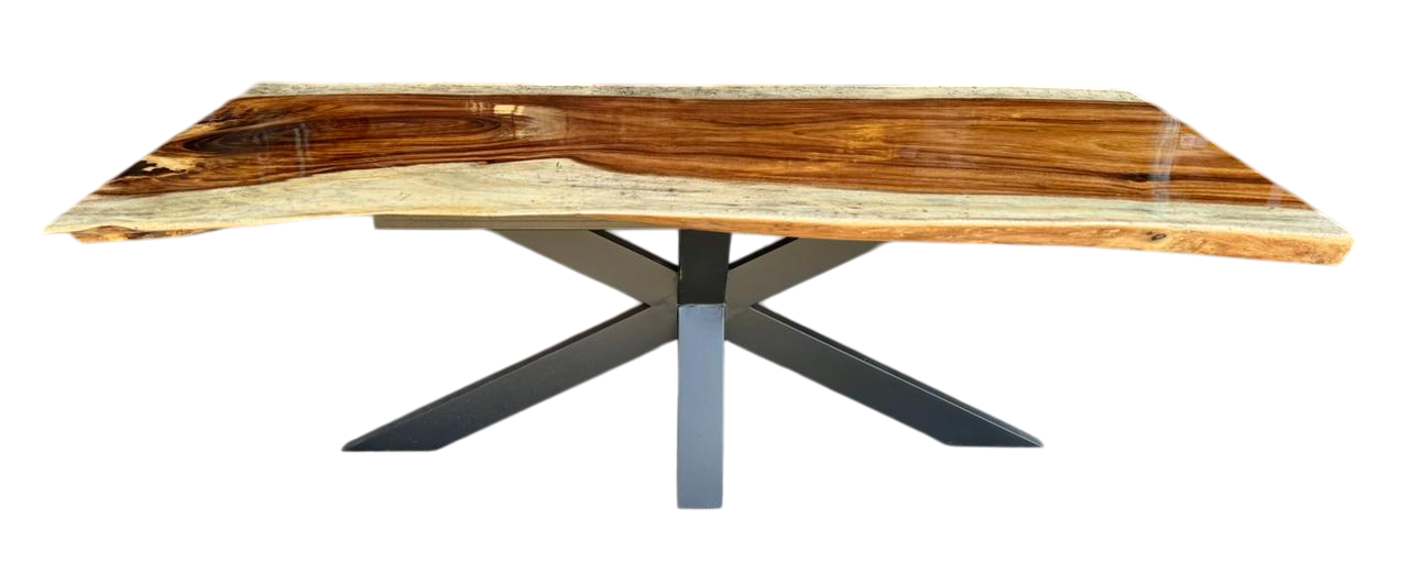 Mesa Comedor Tablon Parota 8 Personas