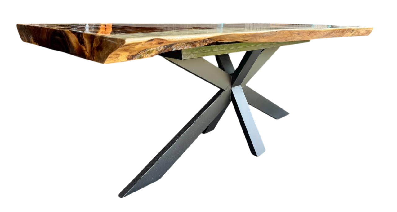 Mesa Comedor Tablon Parota 8 Personas