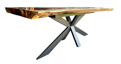 Mesa Comedor Tablon Parota 8 Personas