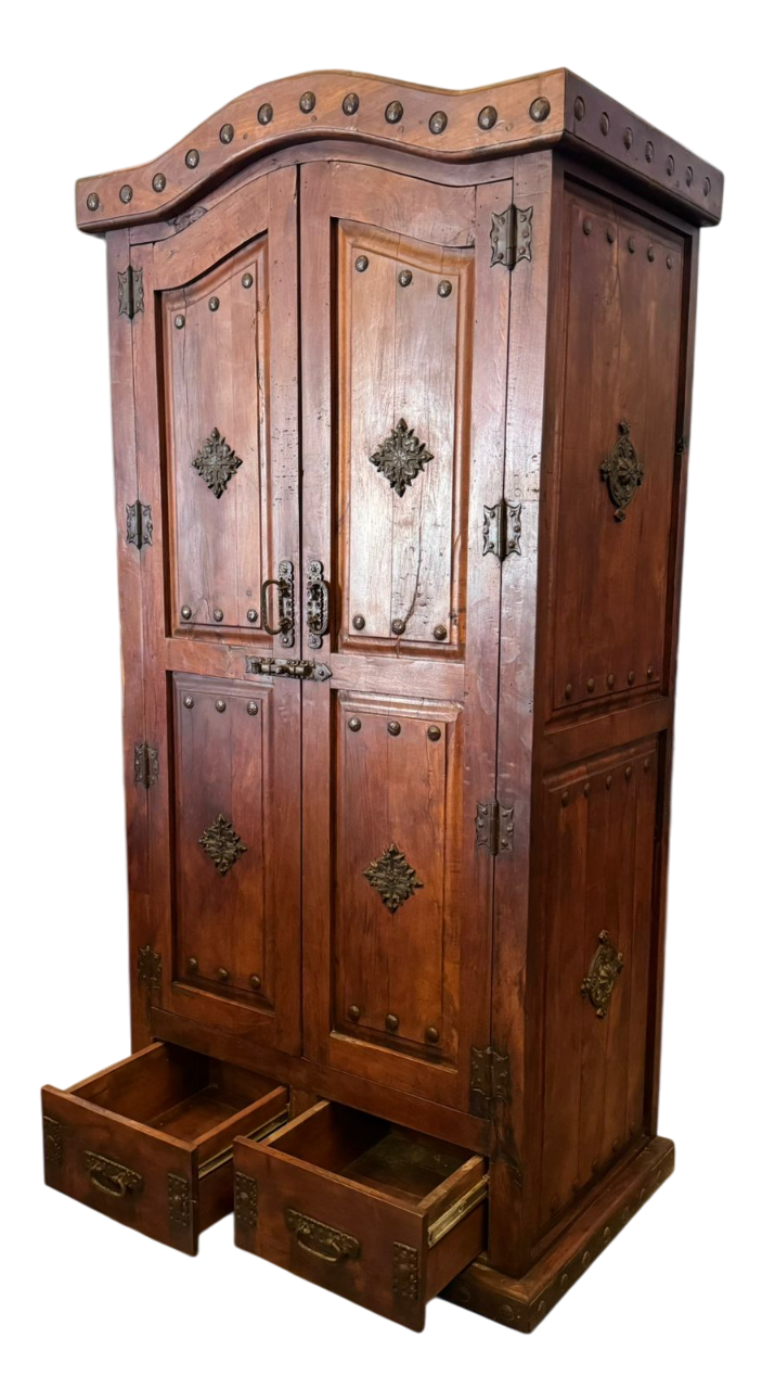 Armario Ropero De Madera De Mezquite