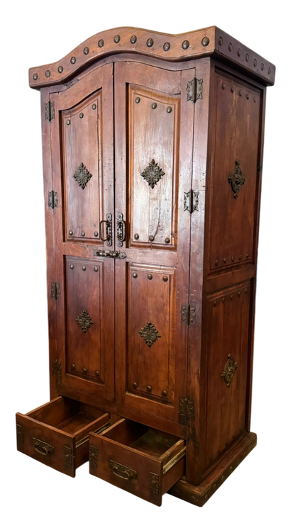Armario Ropero De Madera De Mezquite