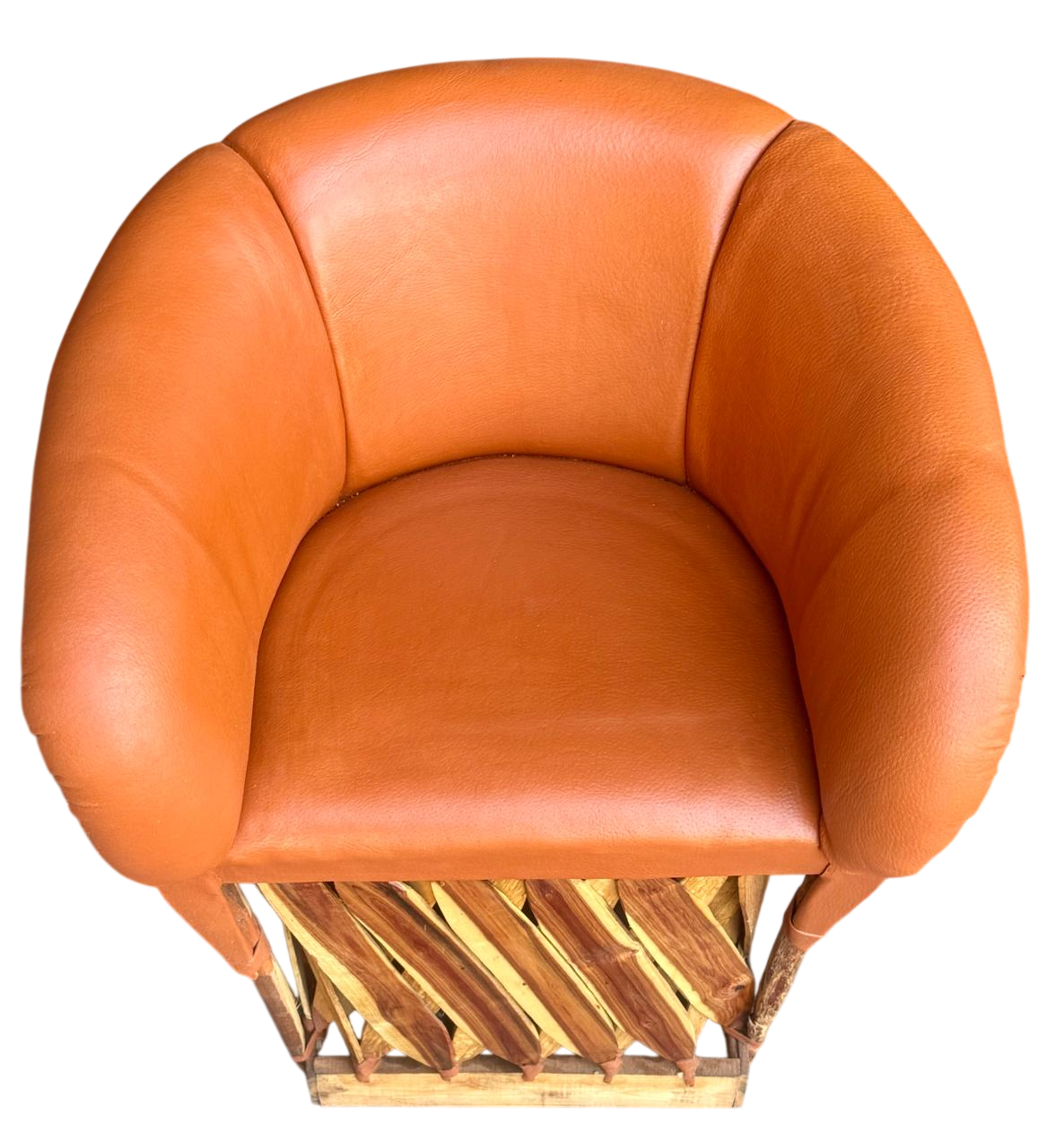 Sillón equipal Rojo de Sala de Estar, Mueble de Sala