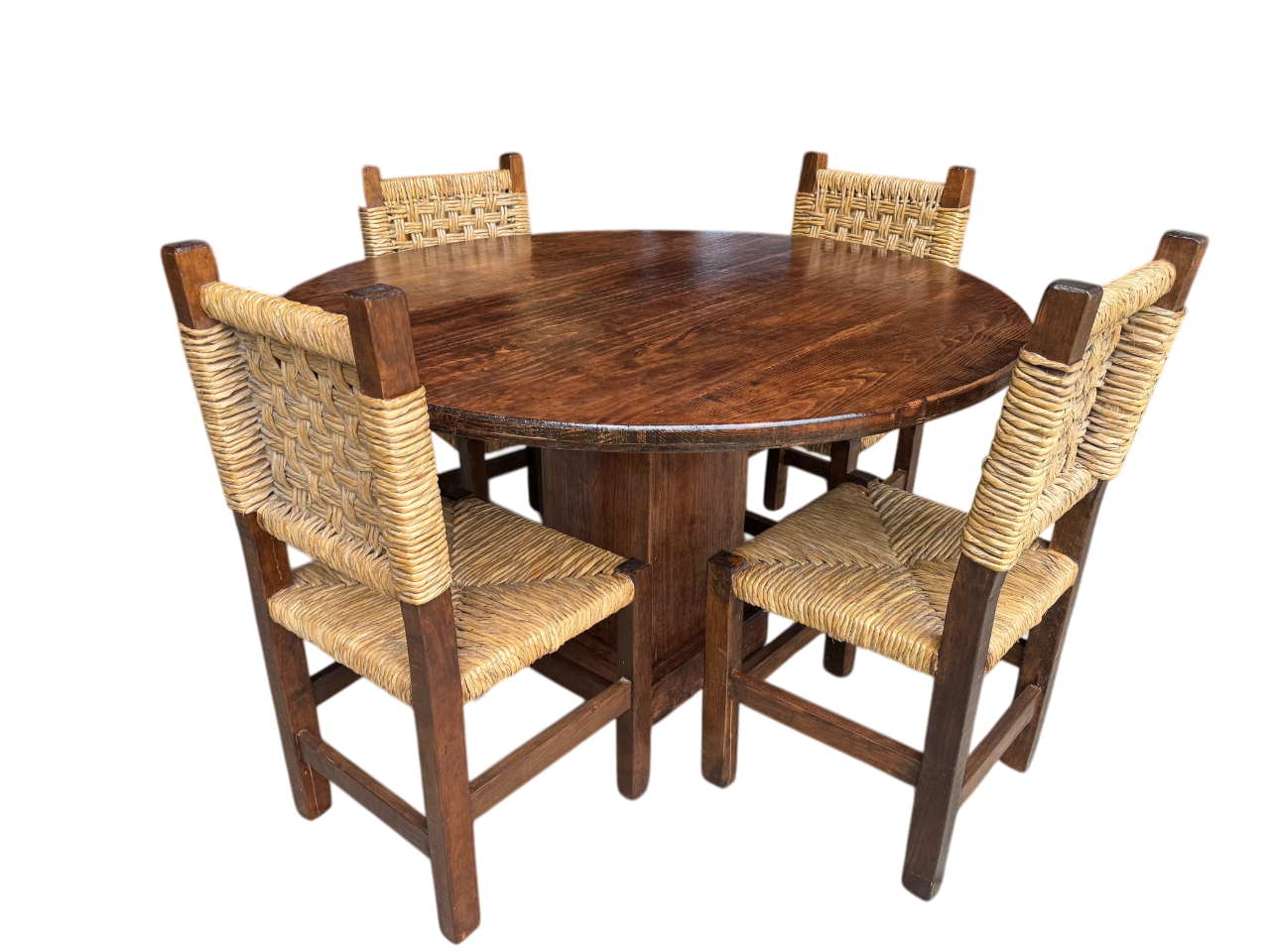Beautiful Sustainable Handcrafted Dining Room in Antique Media Style