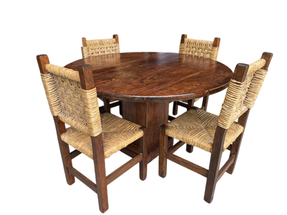 Beautiful Sustainable Handcrafted Dining Room in Antique Media Style