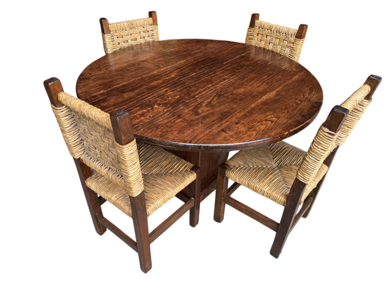 Beautiful Sustainable Handcrafted Dining Room in Antique Media Style