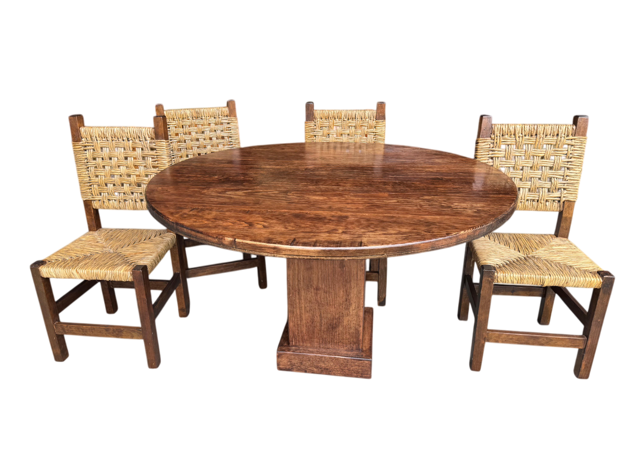 Beautiful Sustainable Handcrafted Dining Room in Antique Media Style