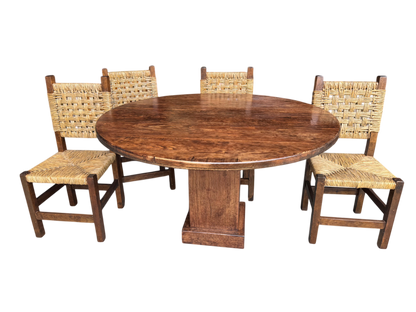 Beautiful Sustainable Handcrafted Dining Room in Antique Media Style