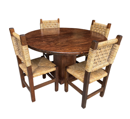 Beautiful Sustainable Handcrafted Dining Room in Antique Media Style