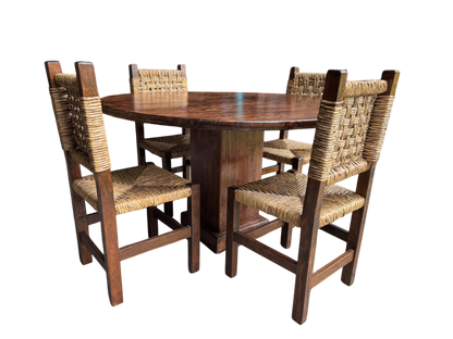 Beautiful Sustainable Handcrafted Dining Room in Antique Media Style