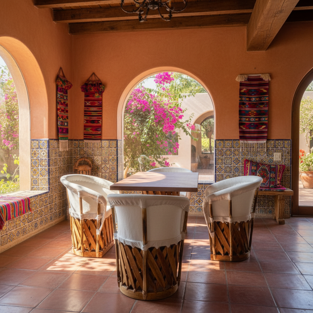Comedor Equipal Tradicional Para 6 Personas Estilo Antiguo.
