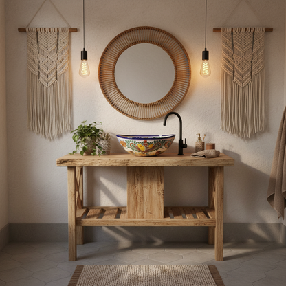 Baño bohemio