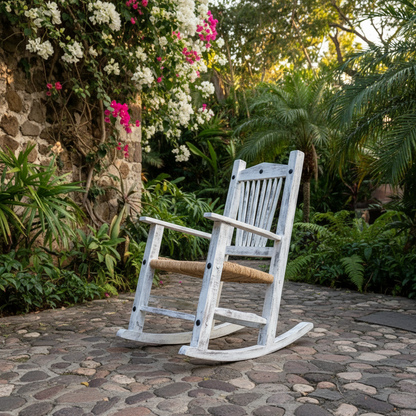 Mecedora Blanca - Jardín