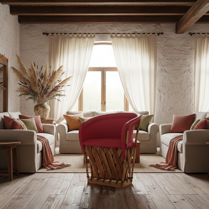 Silla Equipal - Sala Luz Manana