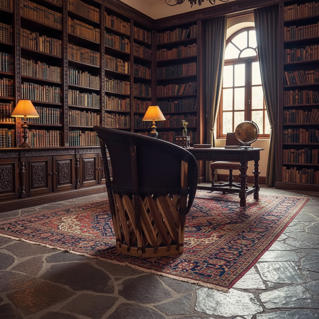 Sillon Equipal - Biblioteca Hacienda