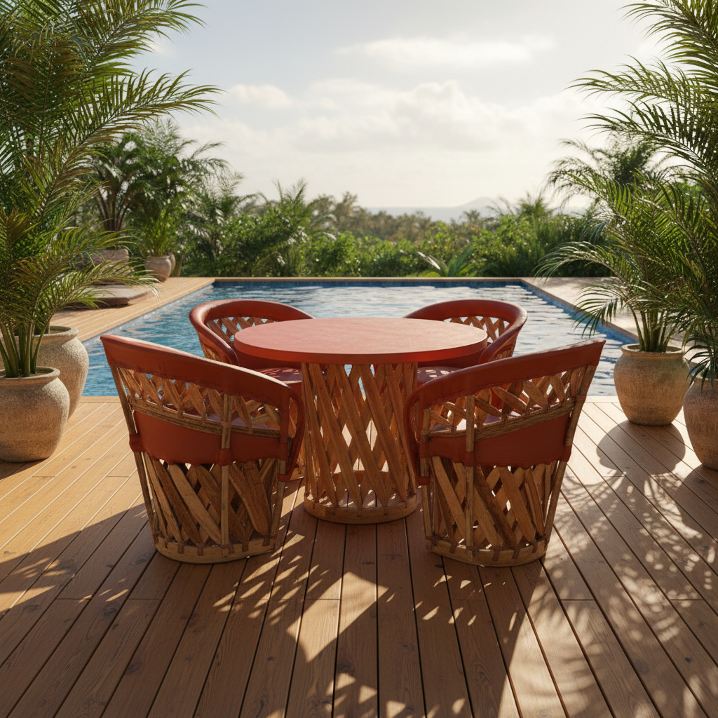 Comedor riñonera deck piscina