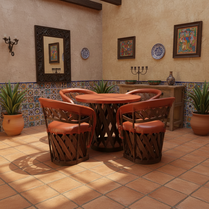 Comedor hacienda mexicana