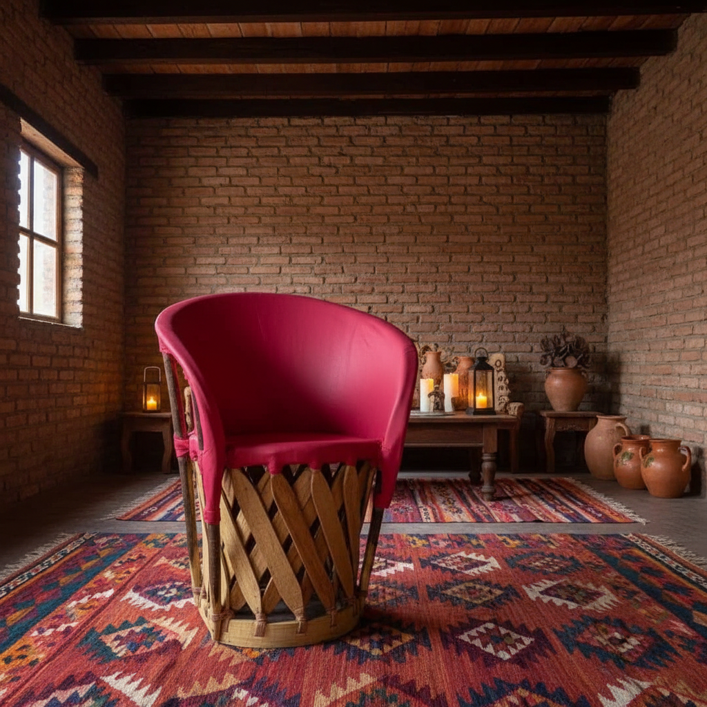 Silla Equipal - Interior Sala Rustica