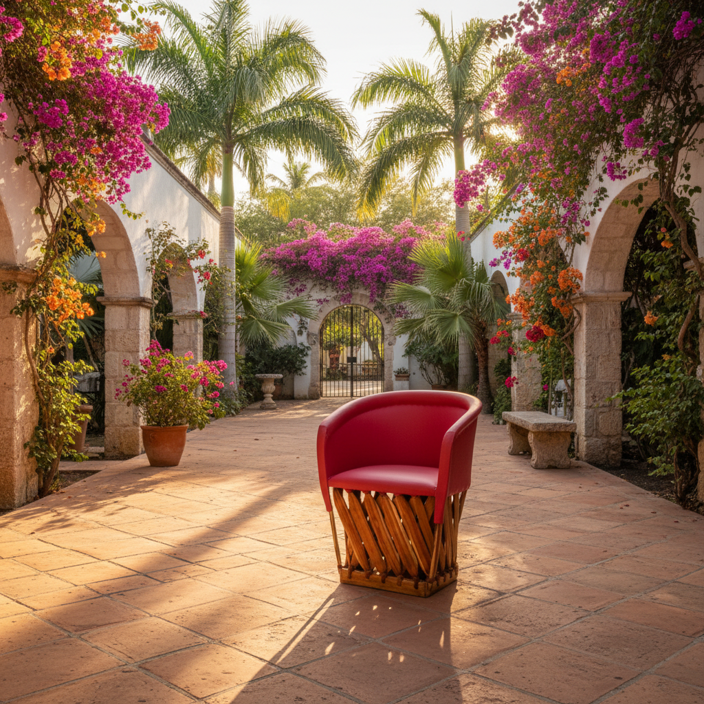 Silla Equipal - Patio Hacienda Exterior