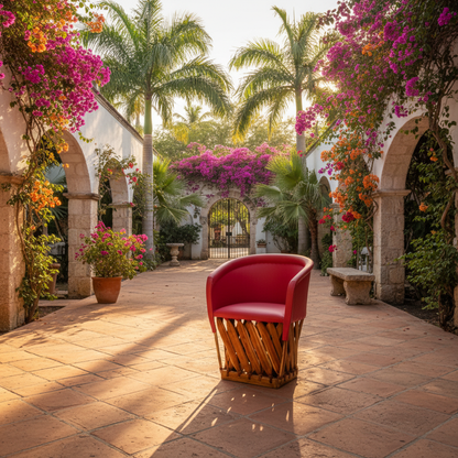 Silla Equipal - Patio Hacienda Exterior