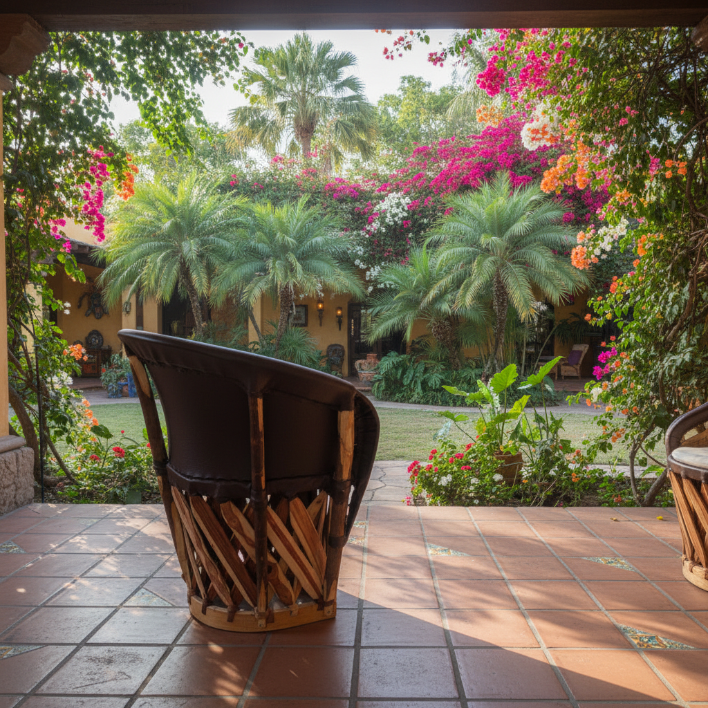 Sillon Equipal - Patio Hacienda Exterior