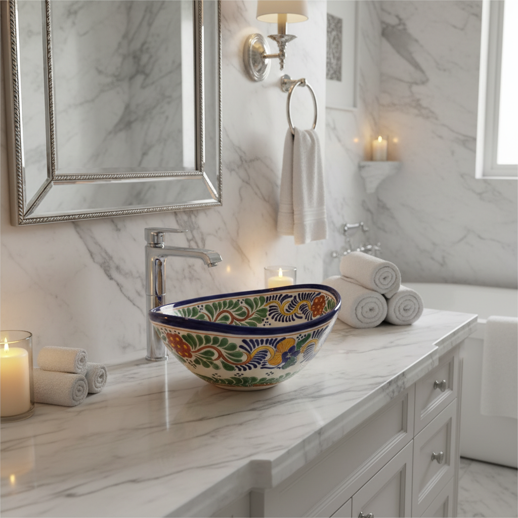 Baño spa mármol