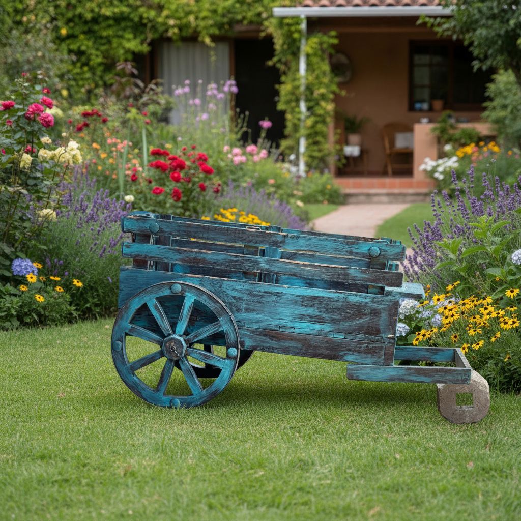 Carreta jardín 4