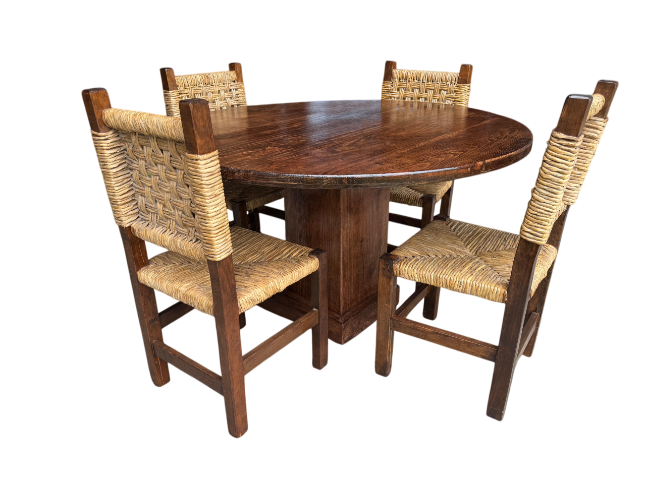 Beautiful Sustainable Handcrafted Dining Room in Antique Media Style