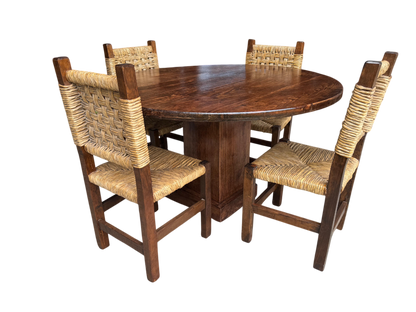 Beautiful Sustainable Handcrafted Dining Room in Antique Media Style