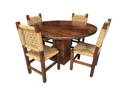 Beautiful Sustainable Handcrafted Dining Room in Antique Media Style