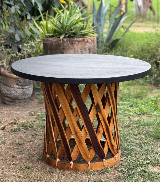 Mesa Comedor Para 7 Personas Estilo Equipal Antiguo