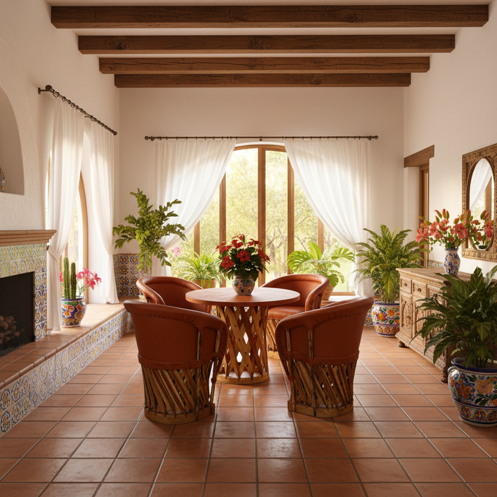 Comedor Equipales Tradicionales Estilo Antiguo De 4 Sillones Muy Comodos. Gran Calidad
