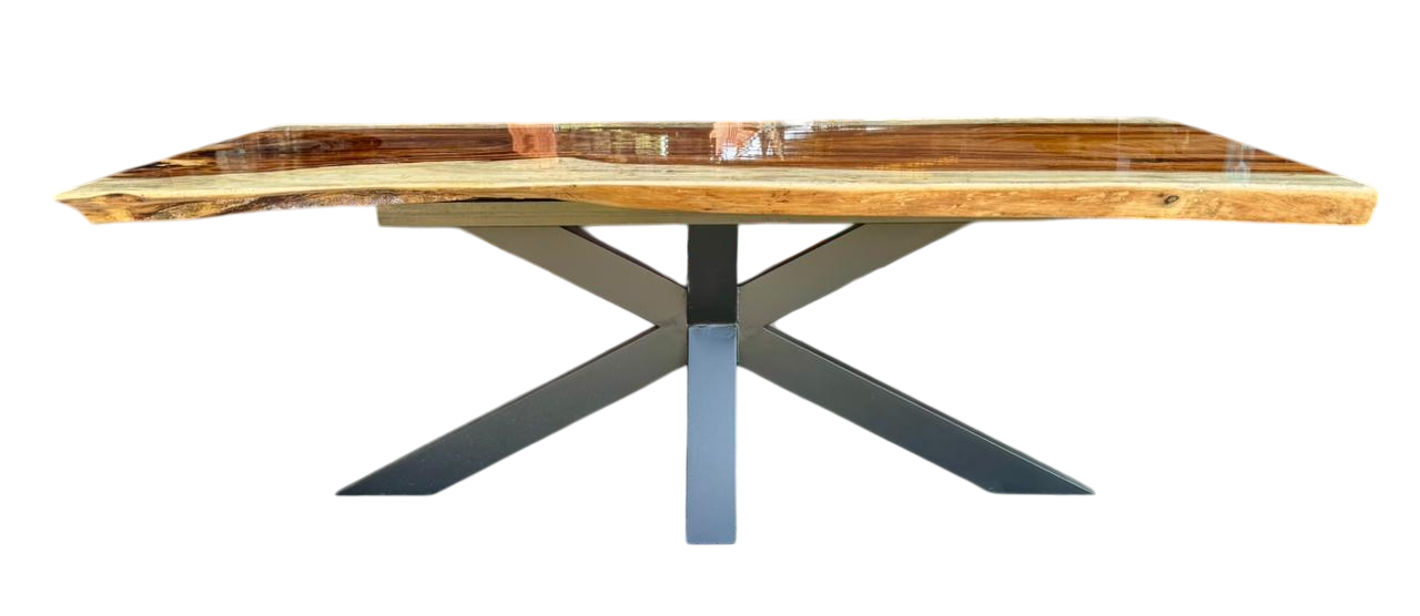 Mesa Comedor Tablon Parota 8 Personas