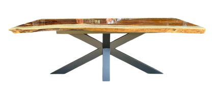 Mesa Comedor Tablon Parota 8 Personas