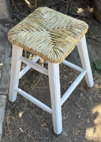 Par de Bancos Artesanales De Madera