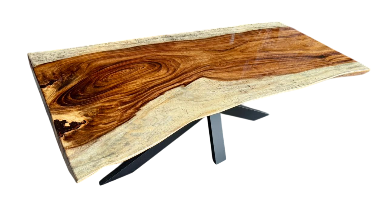 Mesa Comedor Tablon Parota 8 Personas