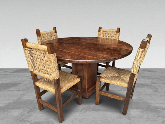 Beautiful Sustainable Handcrafted Dining Room in Antique Media Style