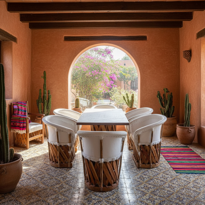 Comedor Equipal Tradicional Para 6 Personas Estilo Antiguo.