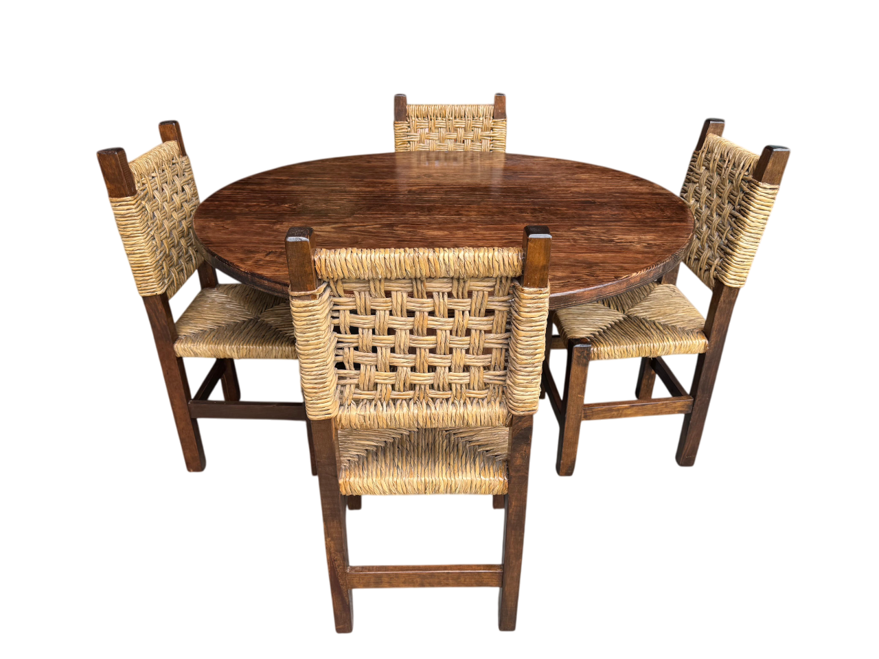 Beautiful Sustainable Handcrafted Dining Room in Antique Media Style