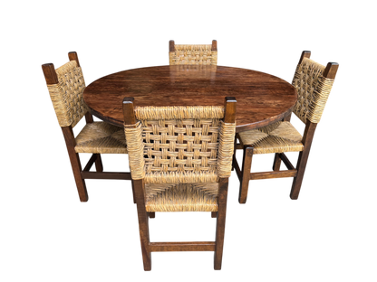 Beautiful Sustainable Handcrafted Dining Room in Antique Media Style